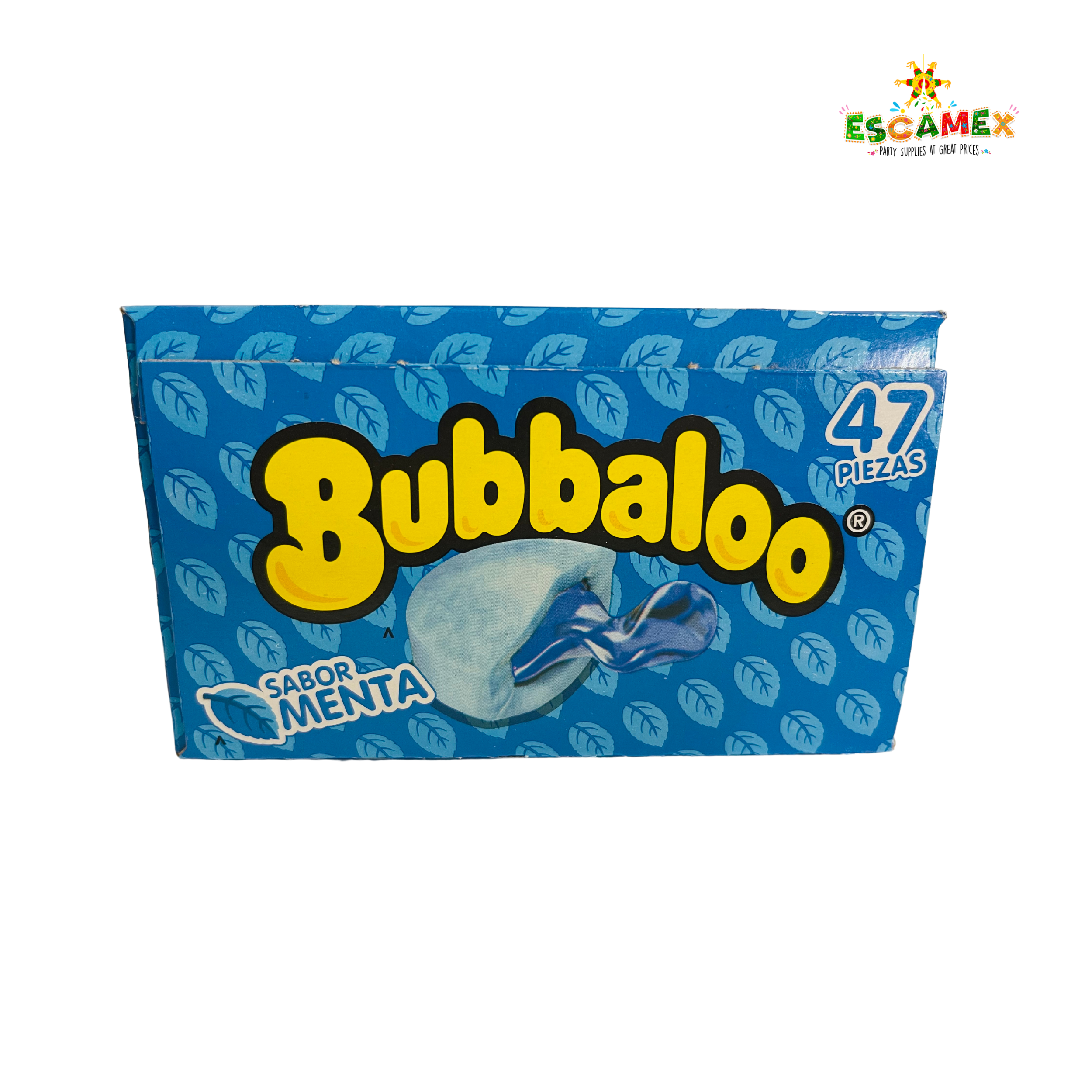 ADAMS BUBBALOO mint mexican chewing gum